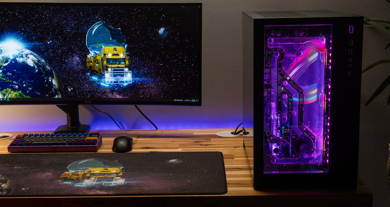 "Taking Out the Trash" — SciManDan Deskmat