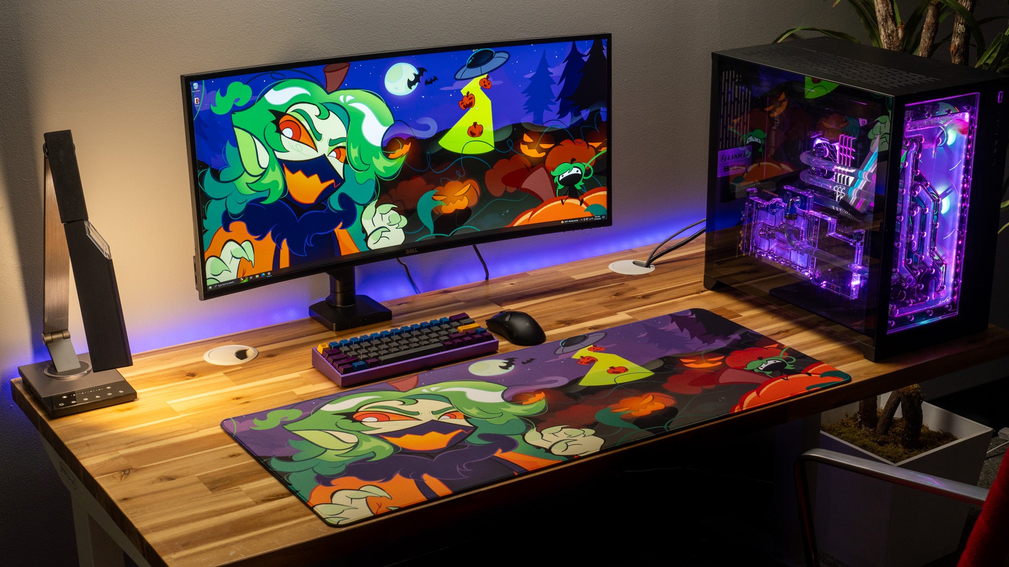 SmokeeBee "SmokeeMat" Limited Edition Content Creator Collaboration Gaming Deskmat Mouse Pad