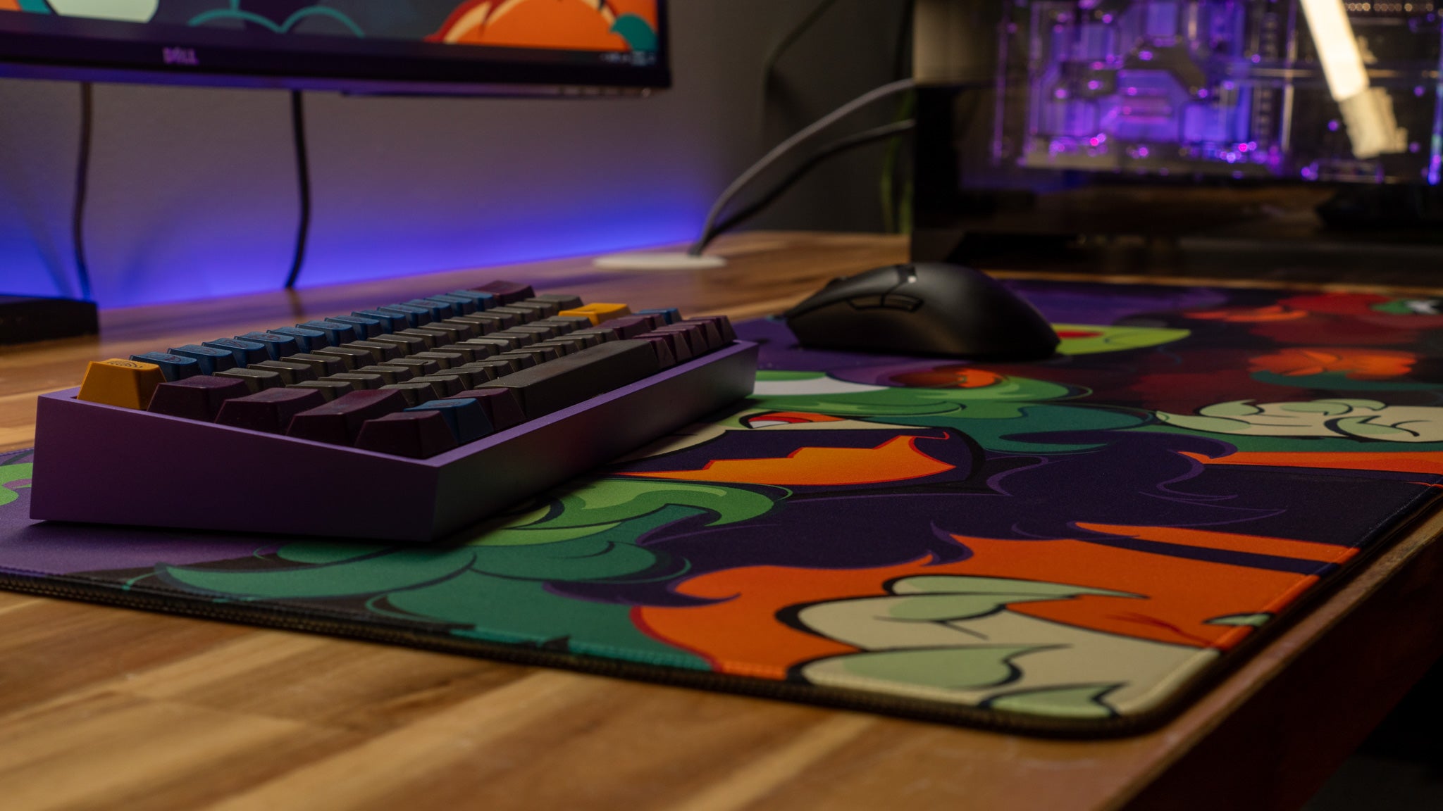 SmokeeBee "SmokeeMat" Limited Edition Content Creator Collaboration Gaming Deskmat Mouse Pad