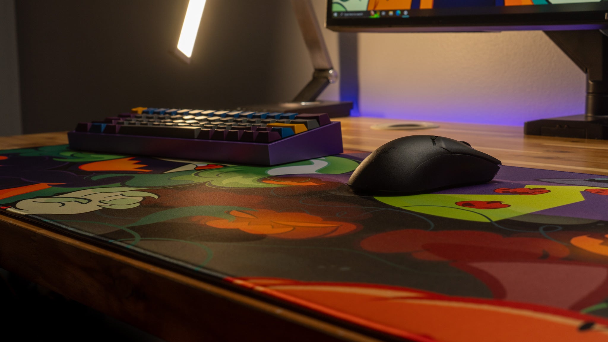 SmokeeBee "SmokeeMat" Limited Edition Content Creator Collaboration Gaming Deskmat Mouse Pad