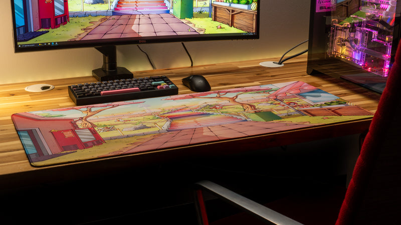 "Touching Grass" — EricVanWilderman Deskmat