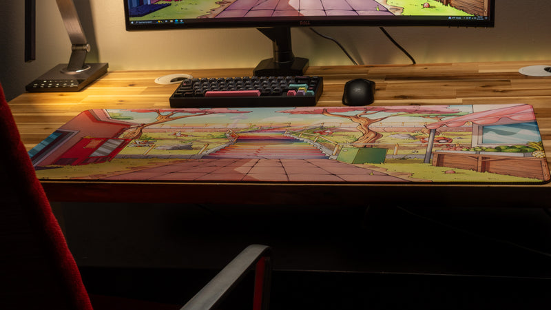 "Touching Grass" — EricVanWilderman Deskmat