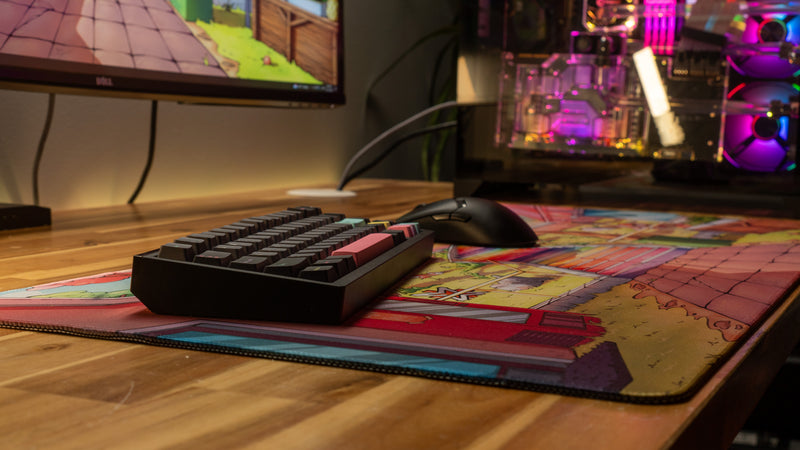 "Touching Grass" — EricVanWilderman Deskmat