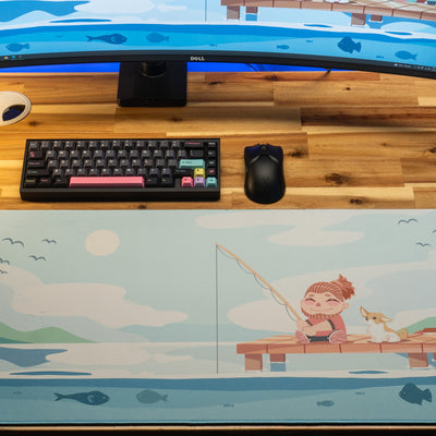 StanleyMOV "Relaxing Day" Content Creator Collaboration Gaming Mouse Pad Deskmat