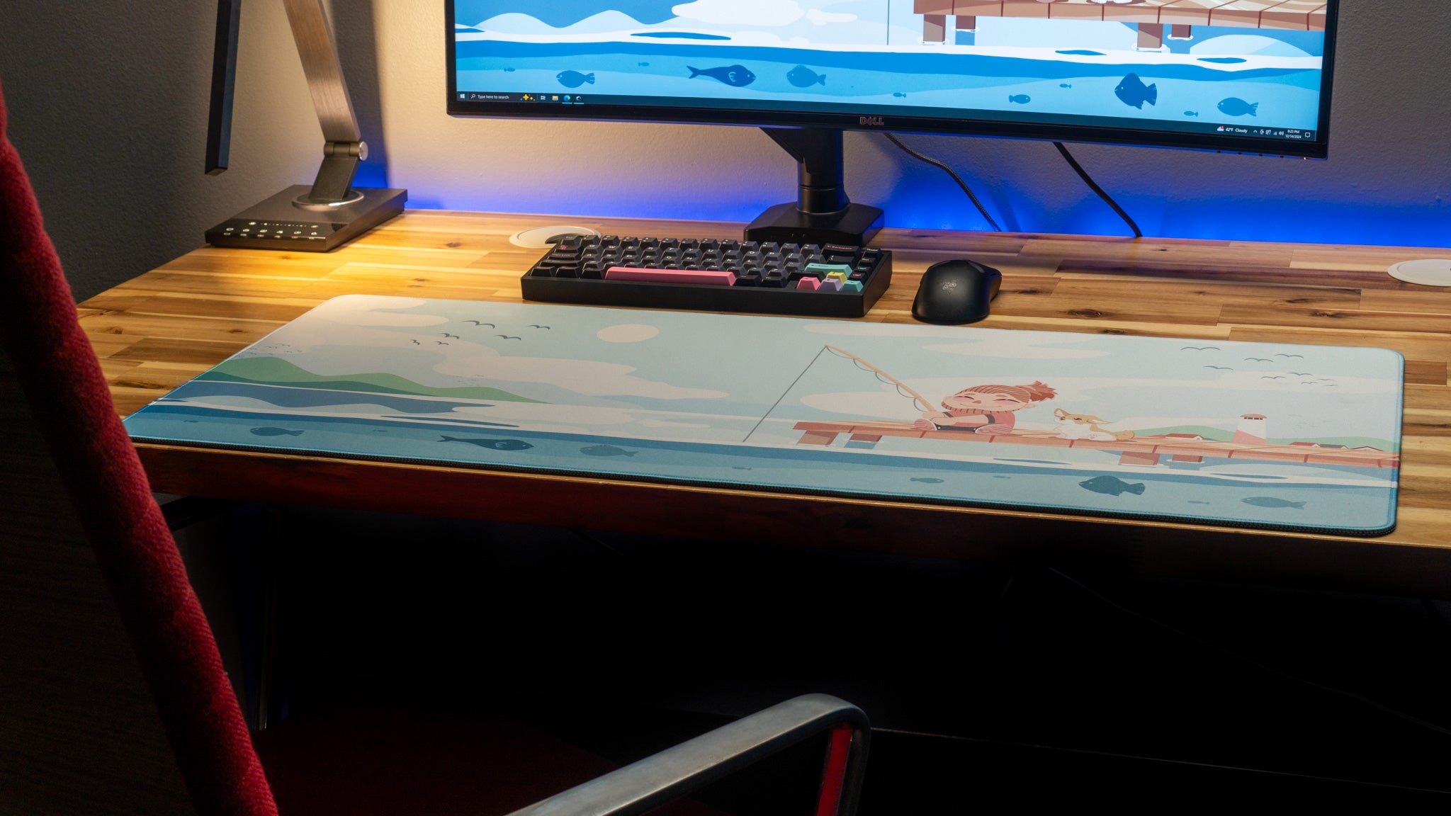 StanleyMOV "Relaxing Day" Content Creator Collaboration Gaming Mouse Pad Deskmat