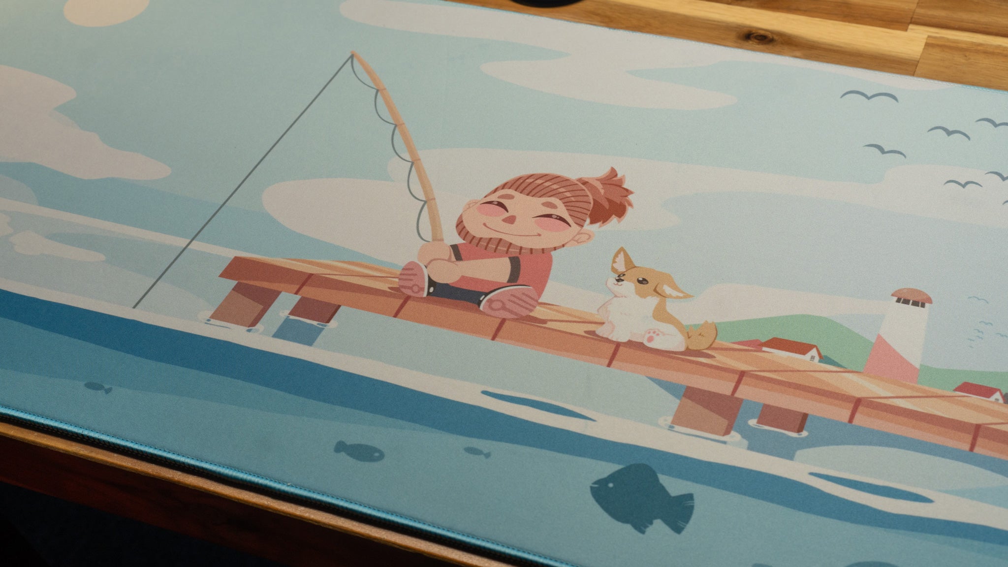 StanleyMOV "Relaxing Day" Content Creator Collaboration Gaming Mouse Pad Deskmat