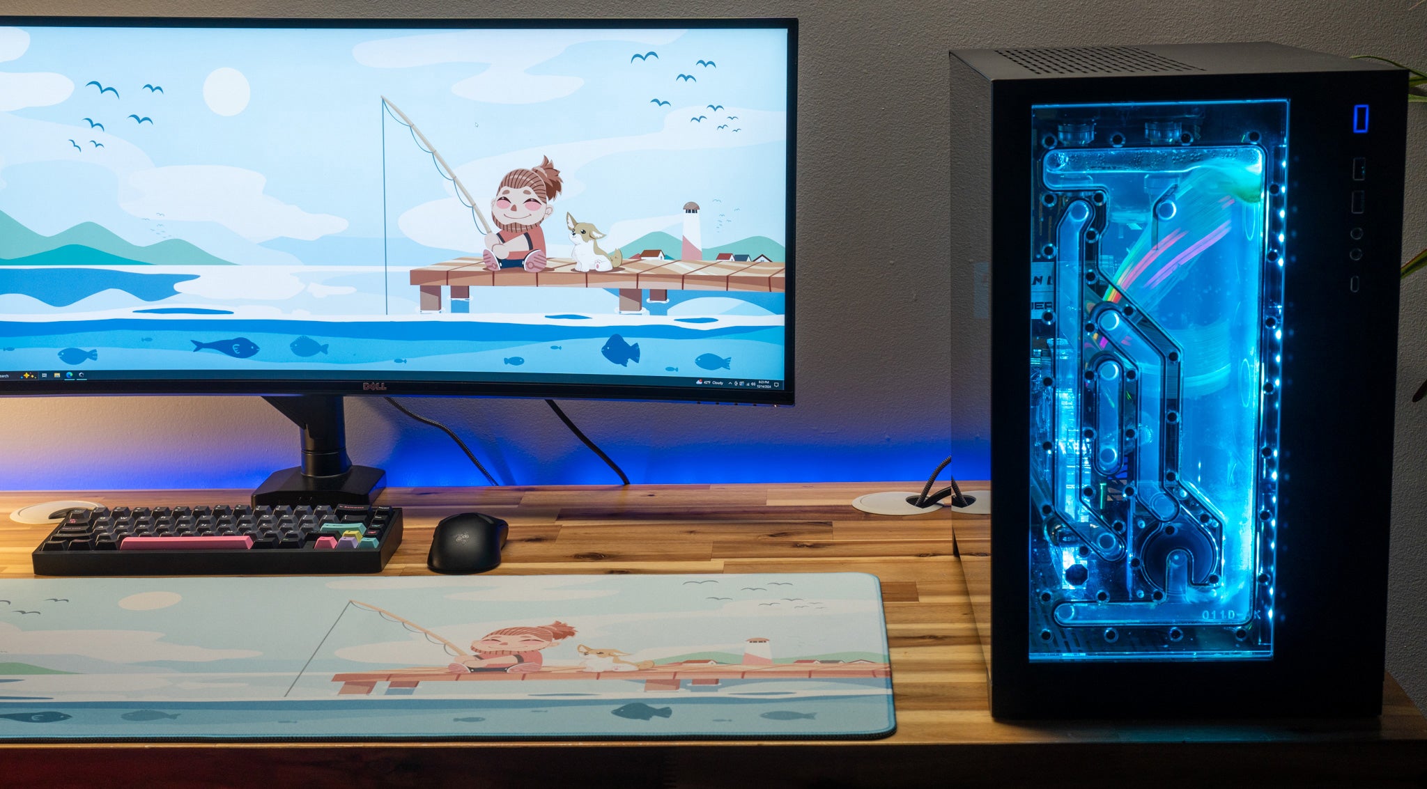 StanleyMOV "Relaxing Day" Content Creator Collaboration Gaming Mouse Pad Deskmat