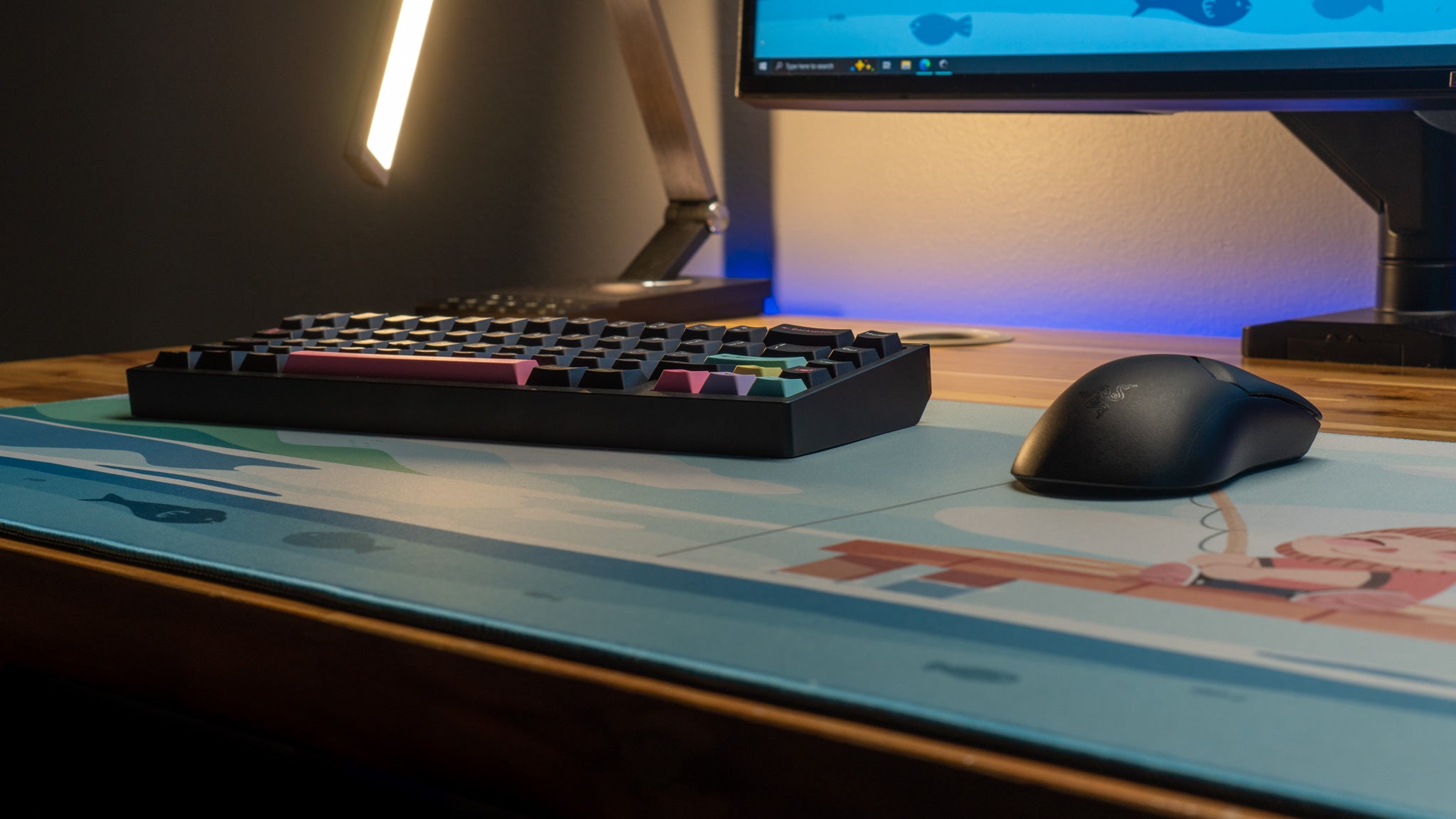 StanleyMOV "Relaxing Day" Content Creator Collaboration Gaming Mouse Pad Deskmat