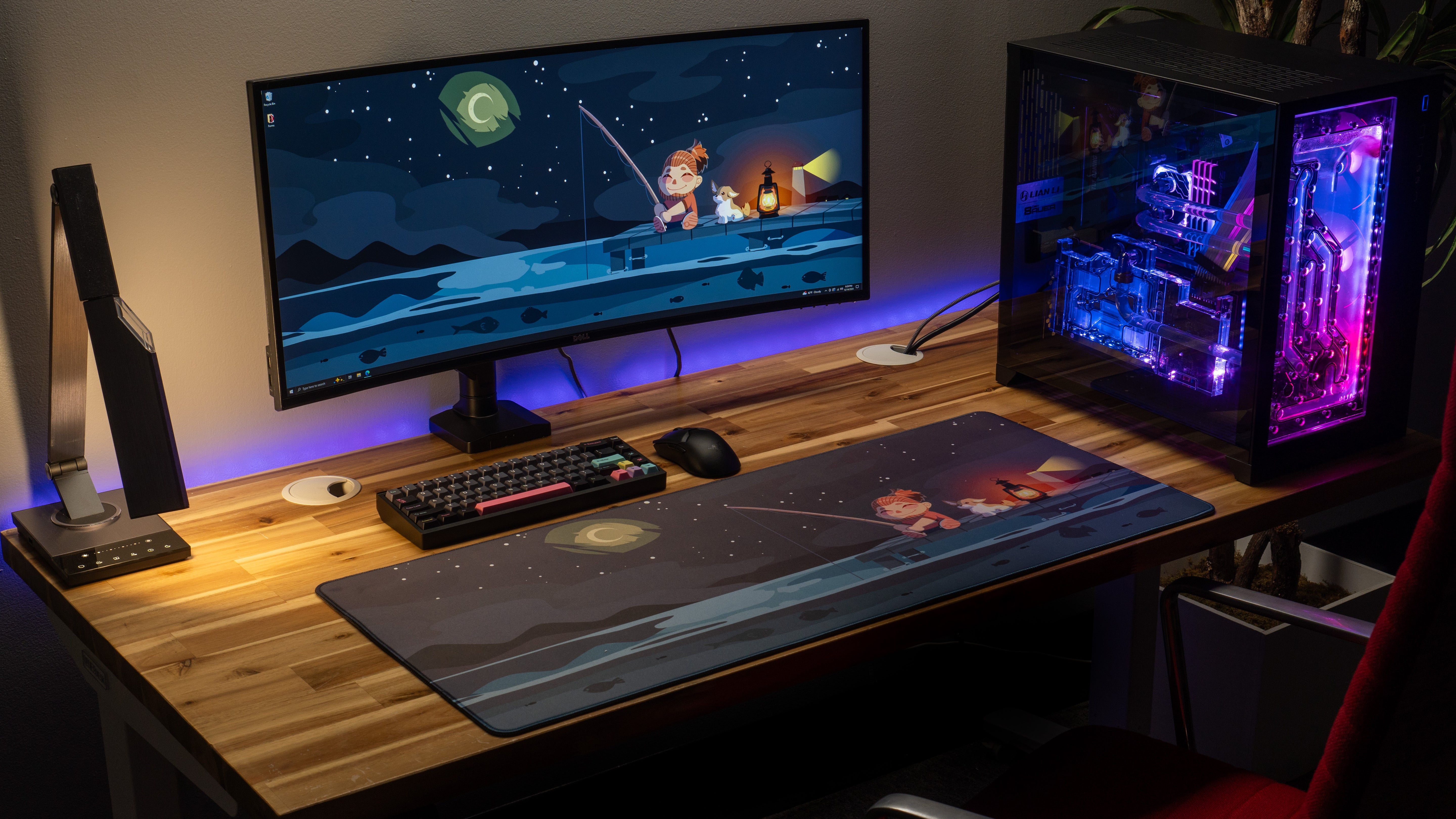 StanleyMOV "Evening" Content Creator Collaboration Gaming Mouse Pad Deskmat