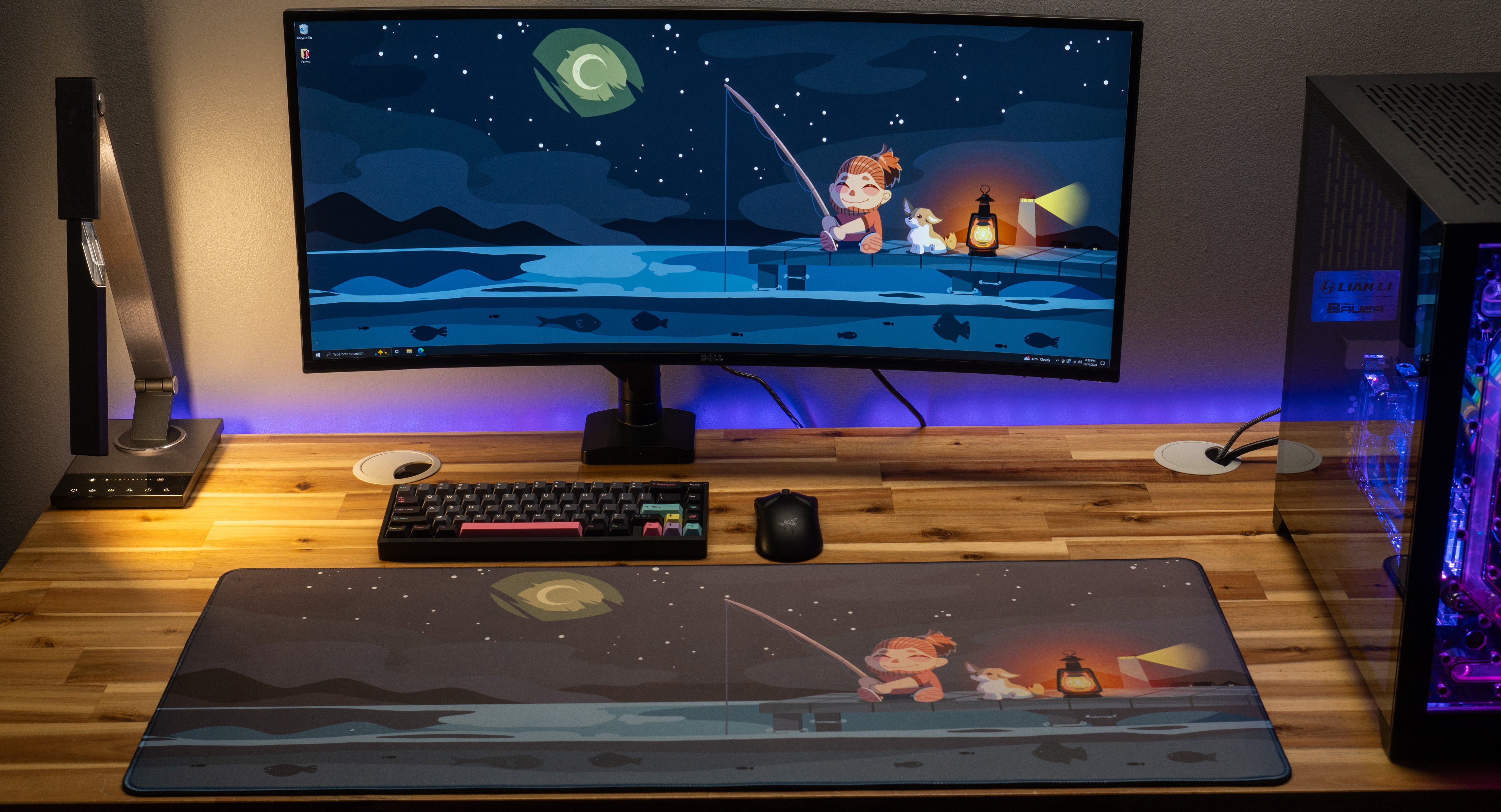 StanleyMOV "Evening" Content Creator Collaboration Gaming Mouse Pad Deskmat