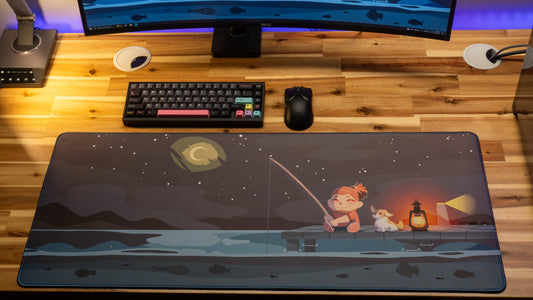 "Evening" StanleyMOV XL gaming deskmat — Epic Desk