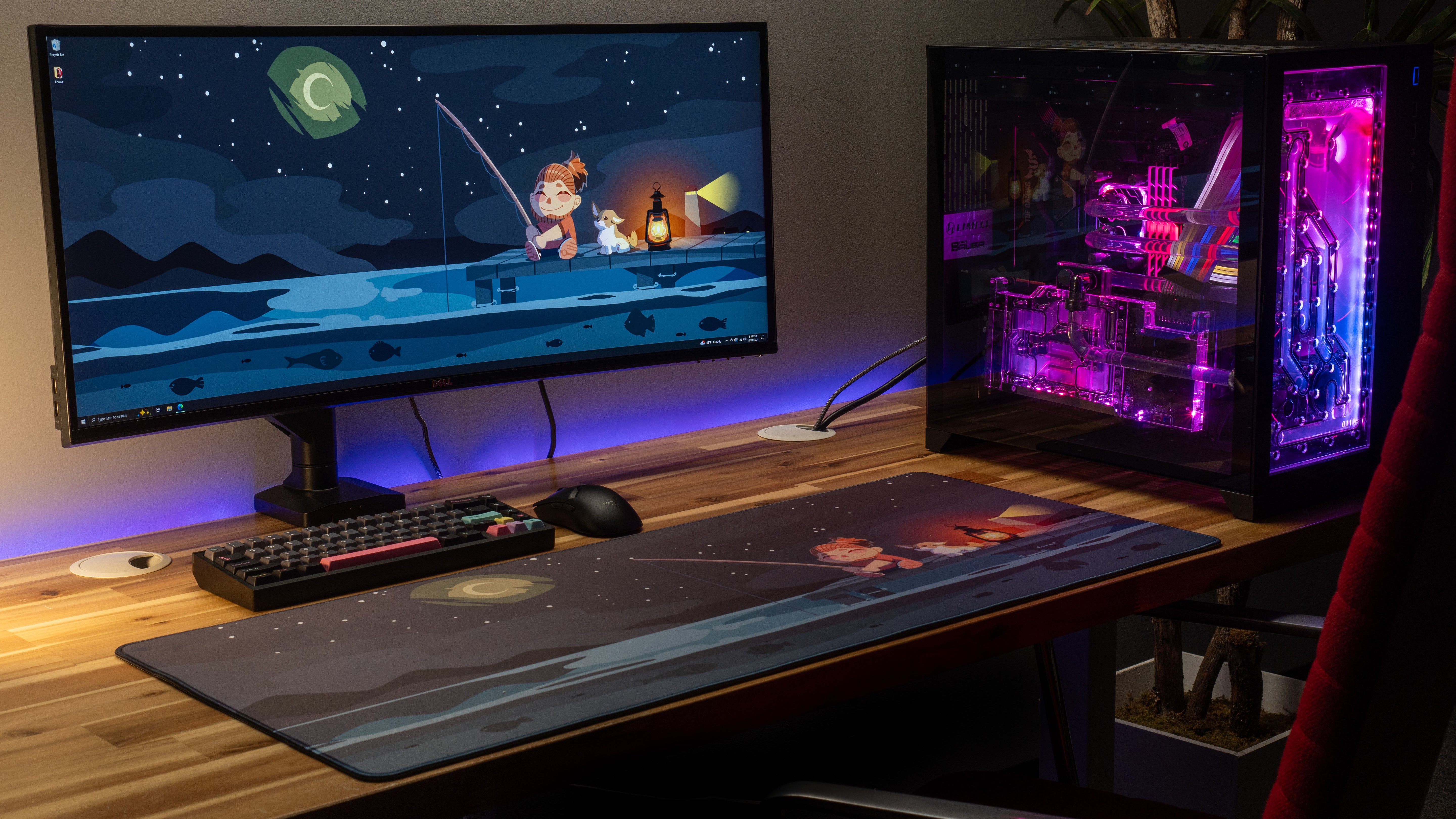 StanleyMOV "Evening" Content Creator Collaboration Gaming Mouse Pad Deskmat