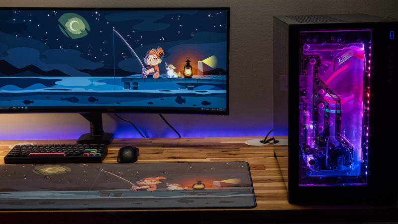"Evening" — StanleyMOV Deskmat
