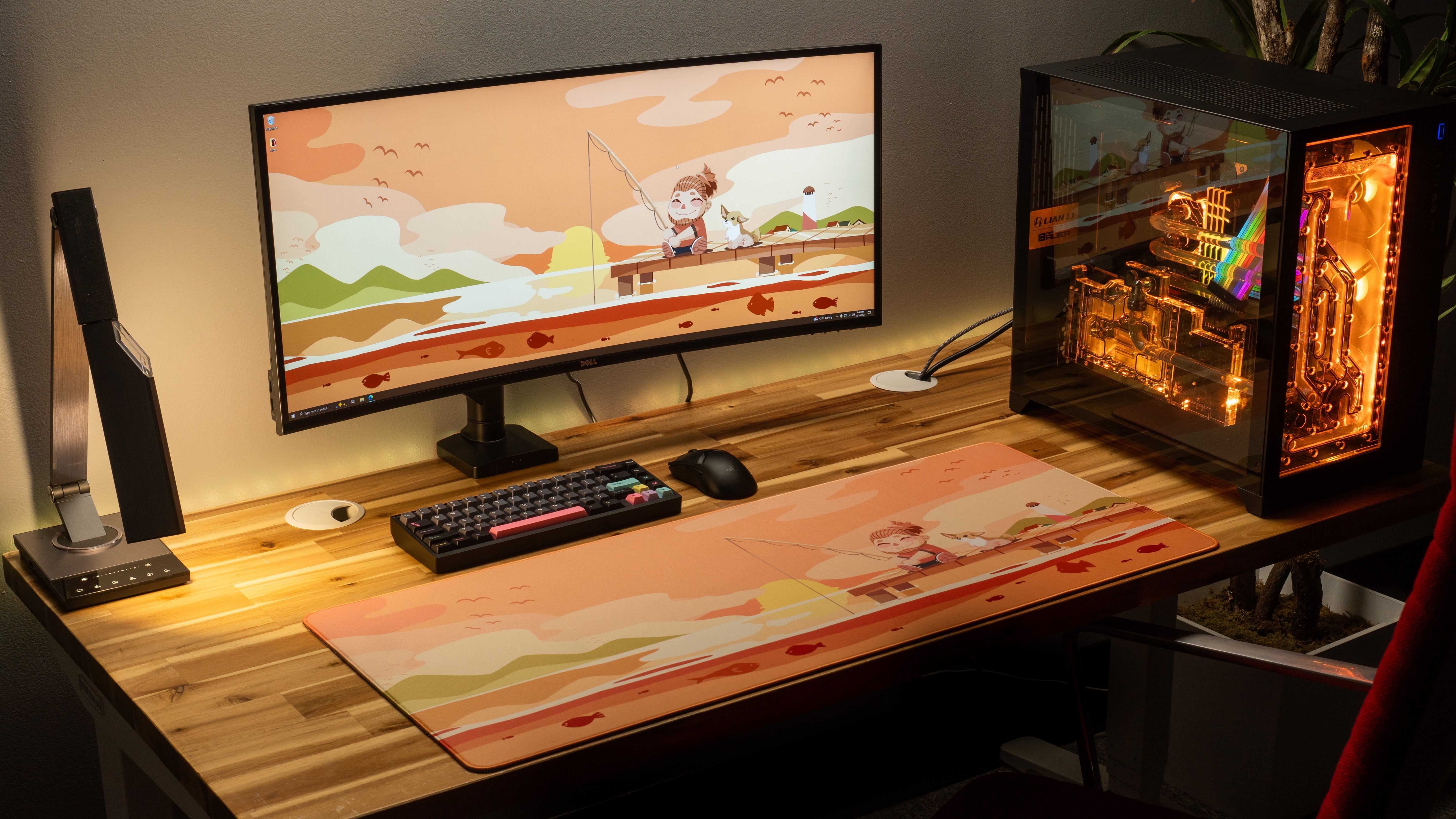 StanleyMOV "Sunset" Content Creator Collaboration Gaming Mouse Pad Deskmat