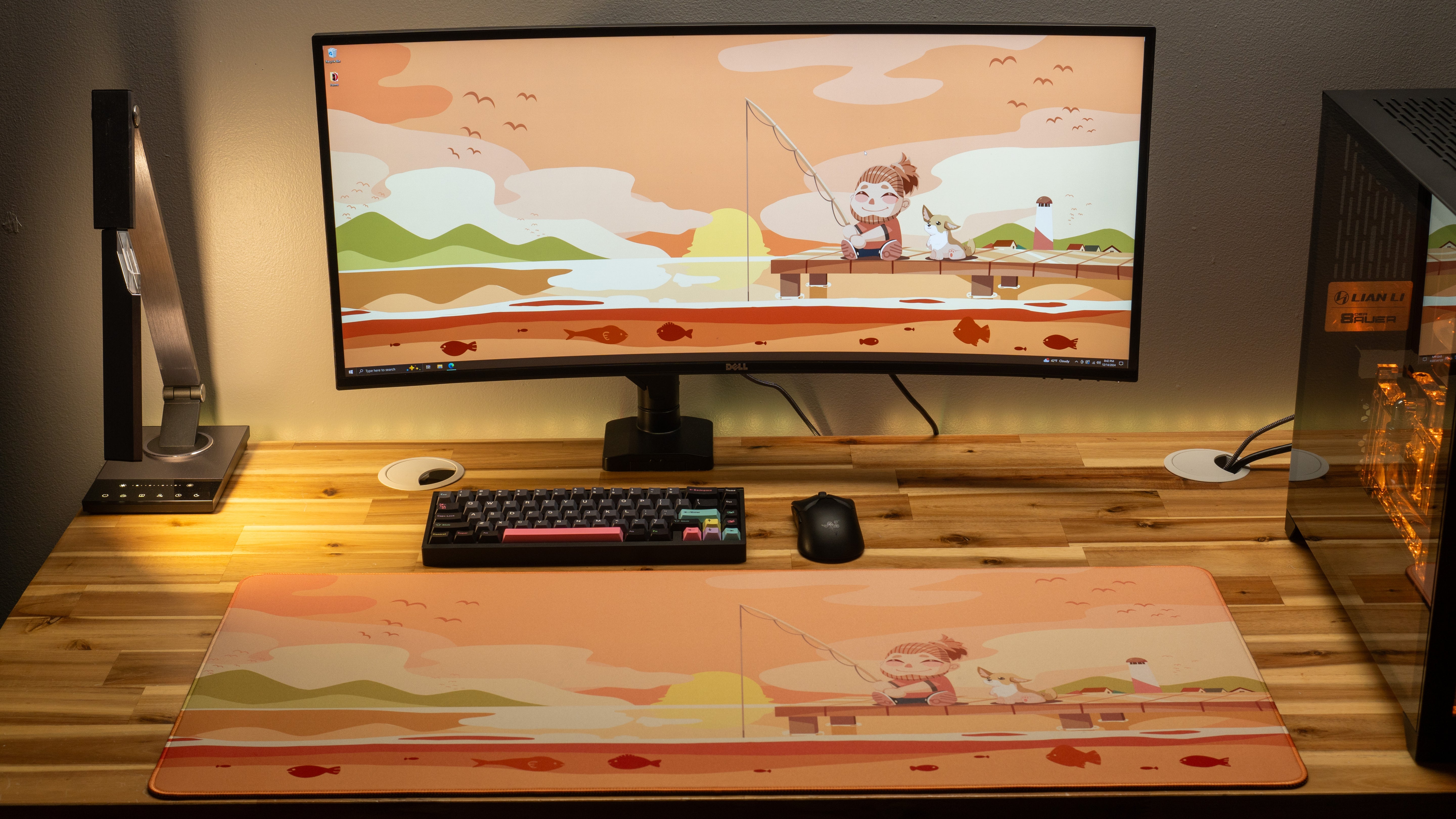 StanleyMOV "Sunset" Content Creator Collaboration Gaming Mouse Pad Deskmat