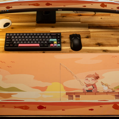StanleyMOV "Sunset" Content Creator Collaboration Gaming Mouse Pad Deskmat