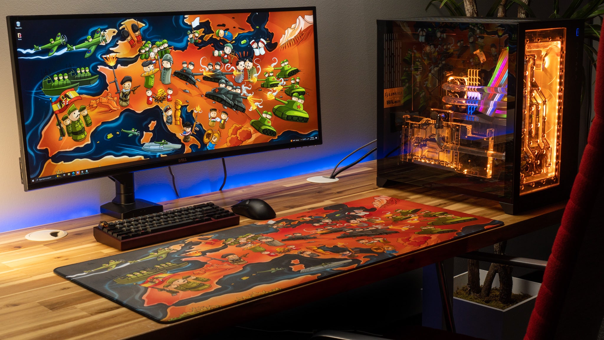 AlternateHistoryHub "Europe at War" Limited Edition Content Creator Collaboration Gaming Deskmat Mouse Pad