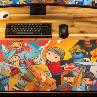 AlternateHistoryHub "The Codyverse" Limited Edition Content Creator Collaboration Gaming Deskmat Mouse Pad
