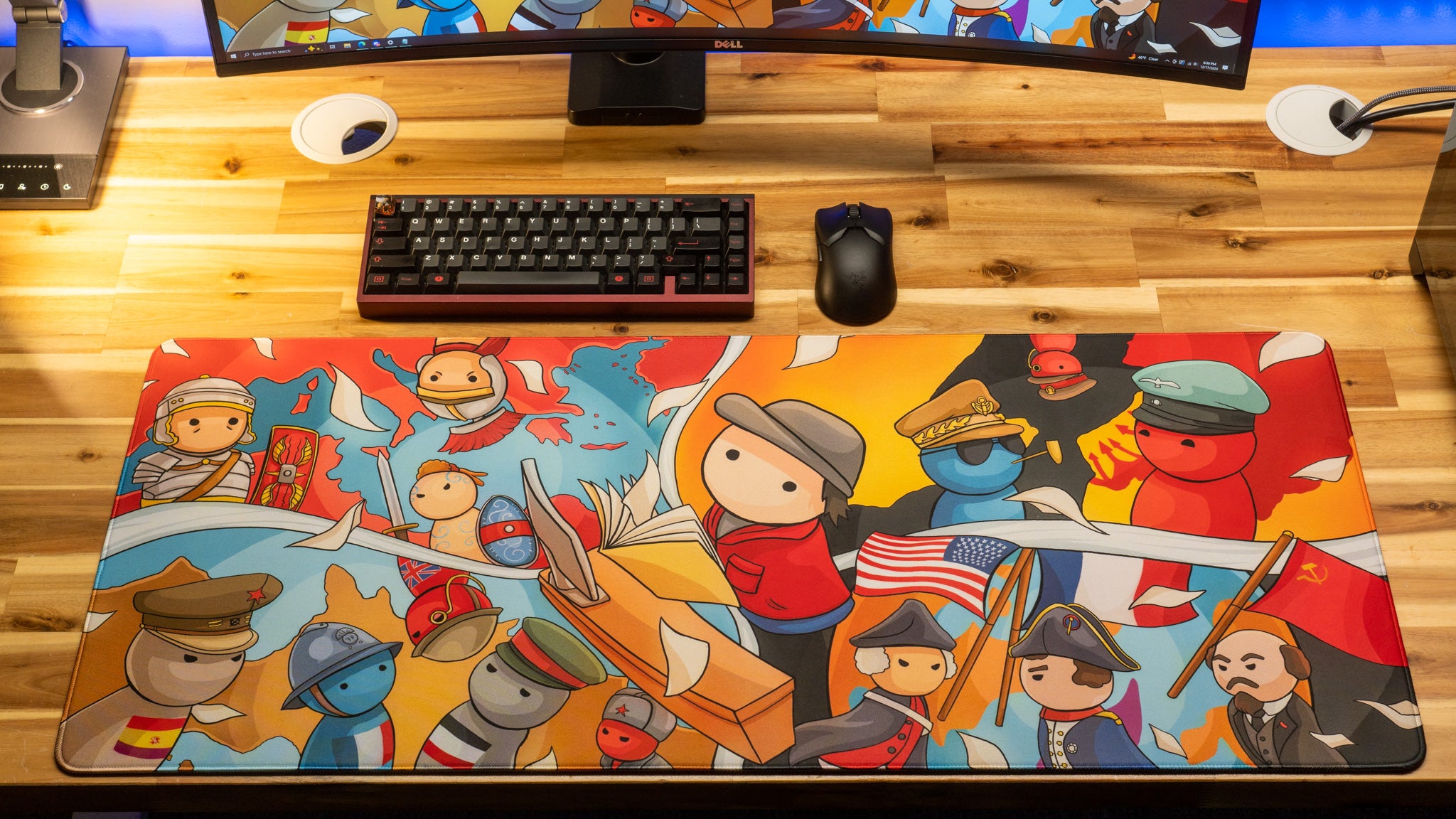 AlternateHistoryHub "The Codyverse" Limited Edition Content Creator Collaboration Gaming Deskmat Mouse Pad