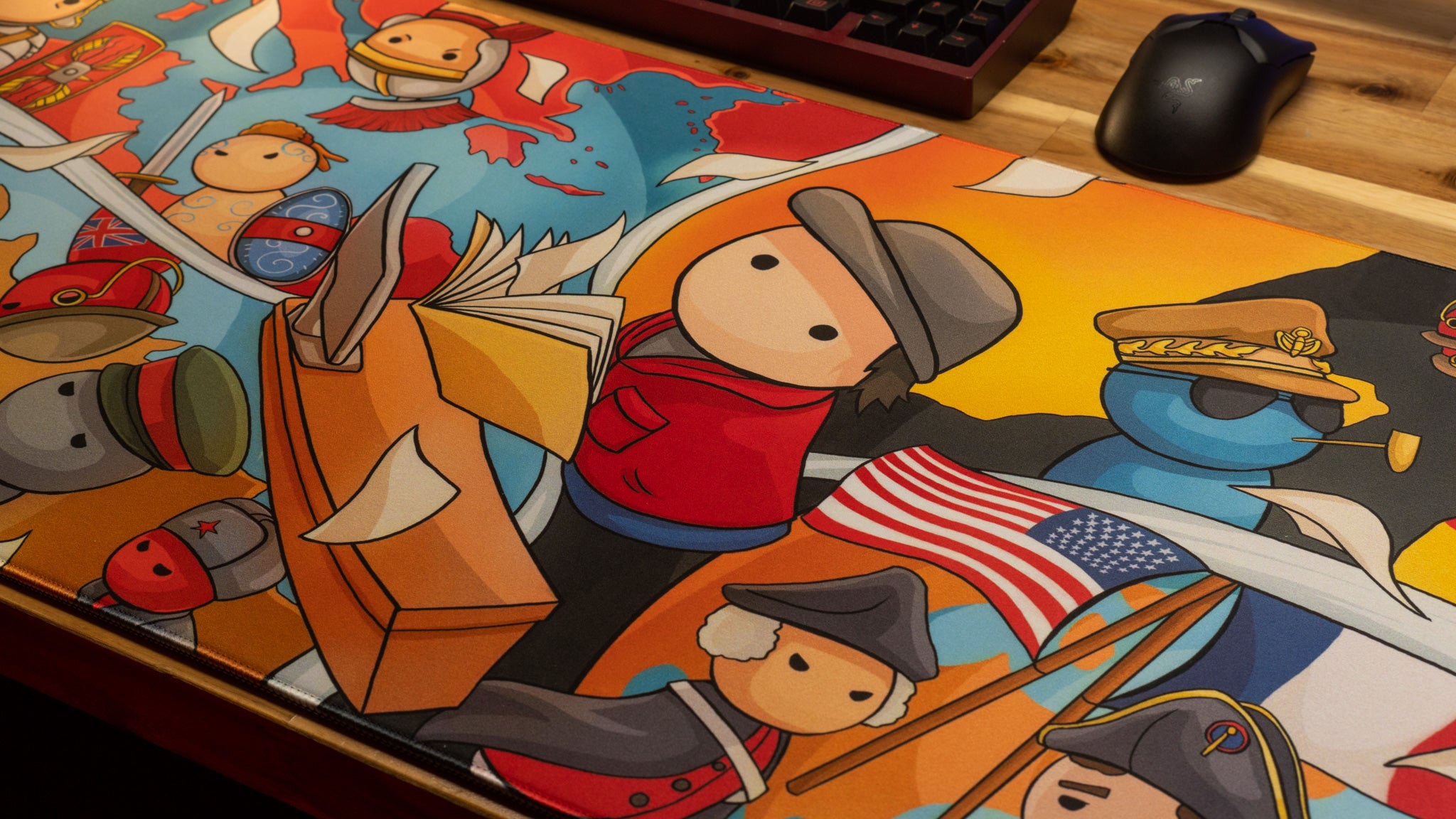 AlternateHistoryHub "The Codyverse" Limited Edition Content Creator Collaboration Gaming Deskmat Mouse Pad