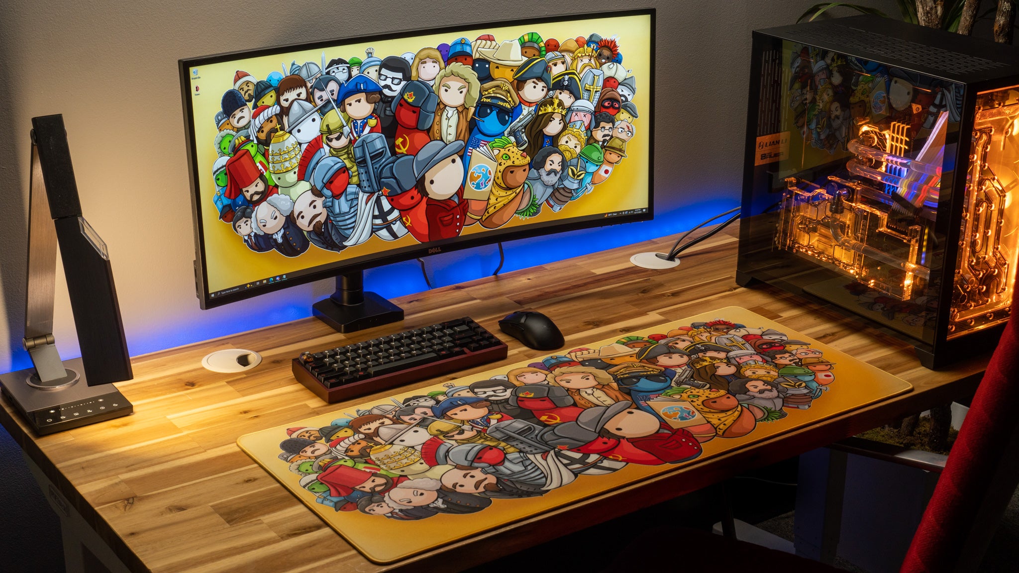 AlternateHistoryHub "The Gang's All Here" Limited Edition Content Creator Collaboration Gaming Deskmat Mouse Pad