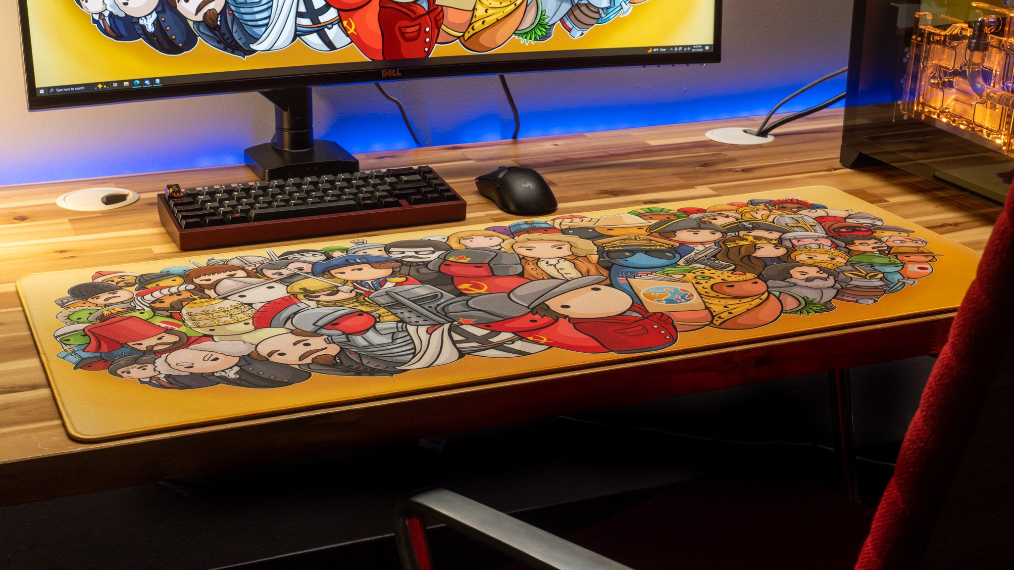AlternateHistoryHub "The Gang's All Here" Limited Edition Content Creator Collaboration Gaming Deskmat Mouse Pad