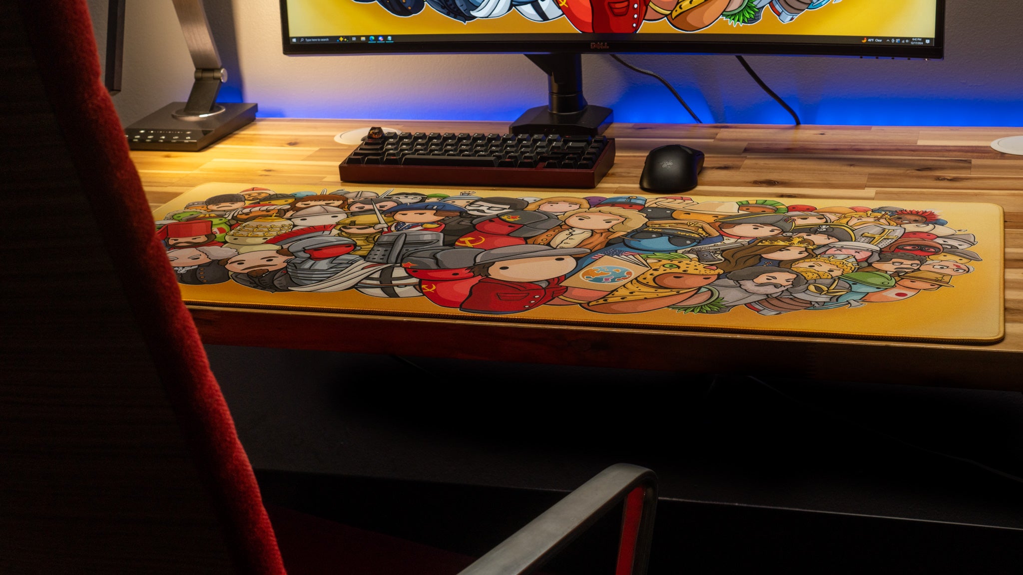 AlternateHistoryHub "The Gang's All Here" Limited Edition Content Creator Collaboration Gaming Deskmat Mouse Pad