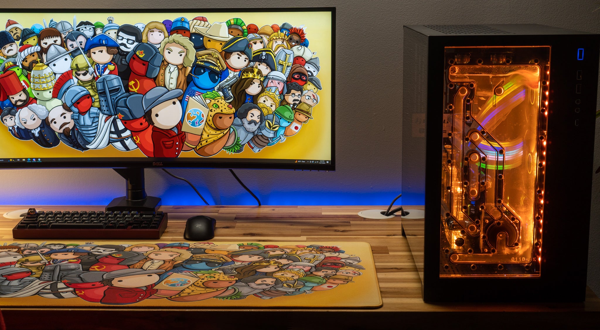 AlternateHistoryHub "The Gang's All Here" Limited Edition Content Creator Collaboration Gaming Deskmat Mouse Pad