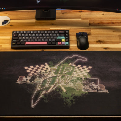 FP1Will "Pole Position Pad" Limited Edition Content Creator Collaboration Gaming Deskmat Mouse Pad