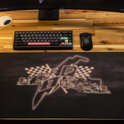 FP1Will "Racing Line" Limited Edition Content Creator Collaboration Gaming Deskmat Mouse Pad