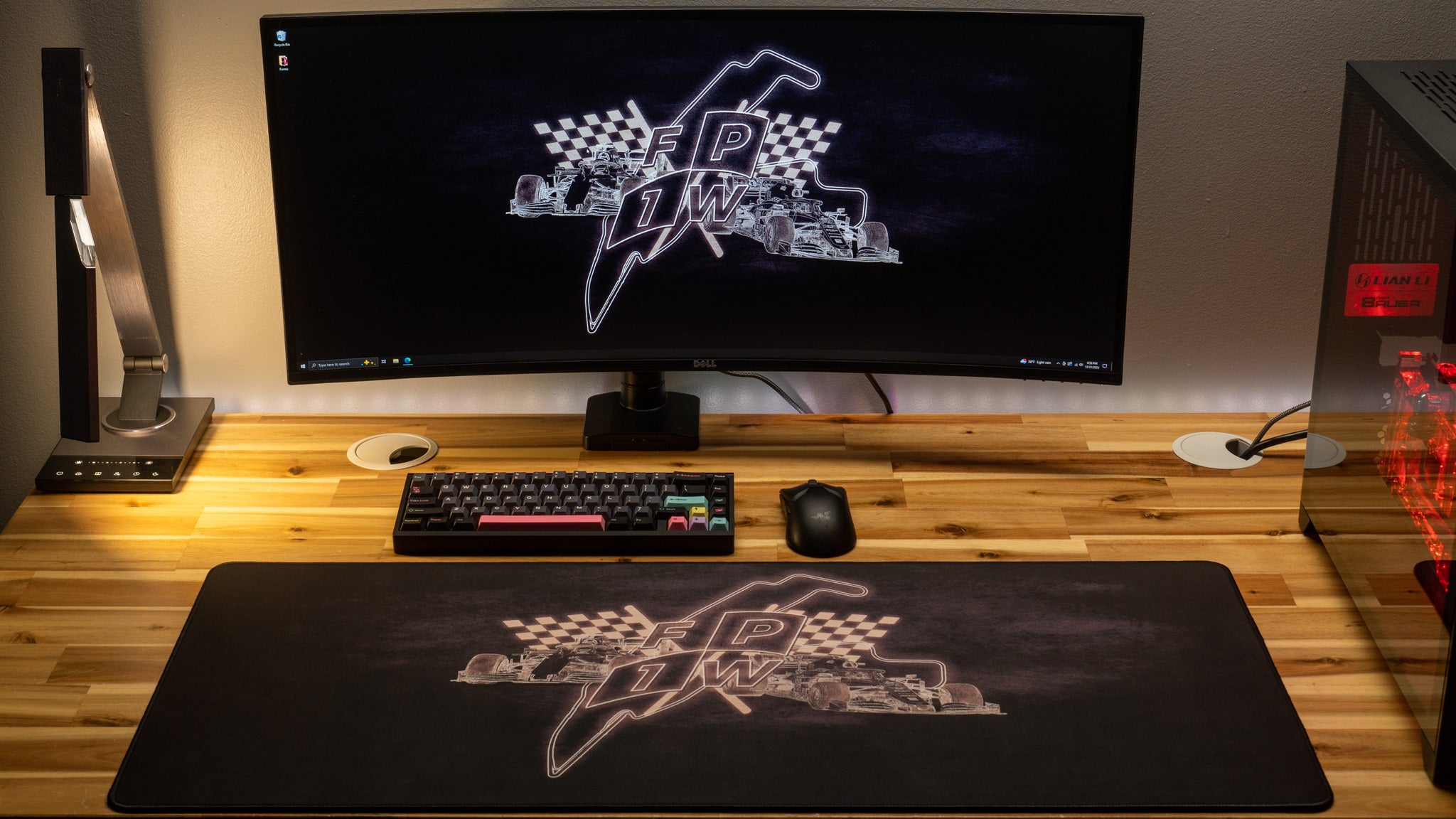 FP1Will "Racing Line" Limited Edition Content Creator Collaboration Gaming Deskmat Mouse Pad