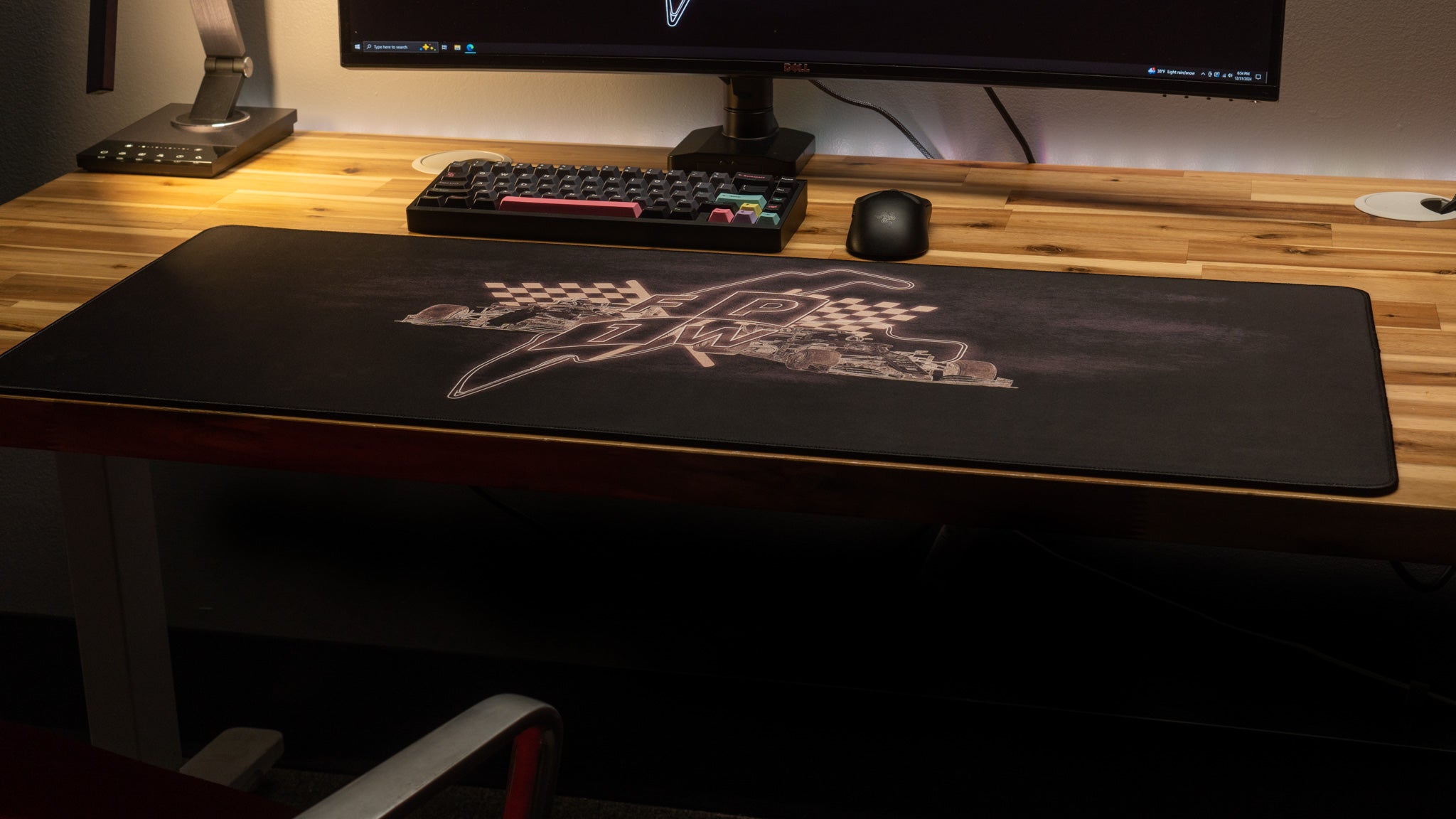 FP1Will "Racing Line" Limited Edition Content Creator Collaboration Gaming Deskmat Mouse Pad