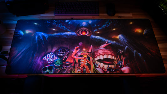 "Under the Guiding Light" Doors XL gaming deskmat — Epic Desk