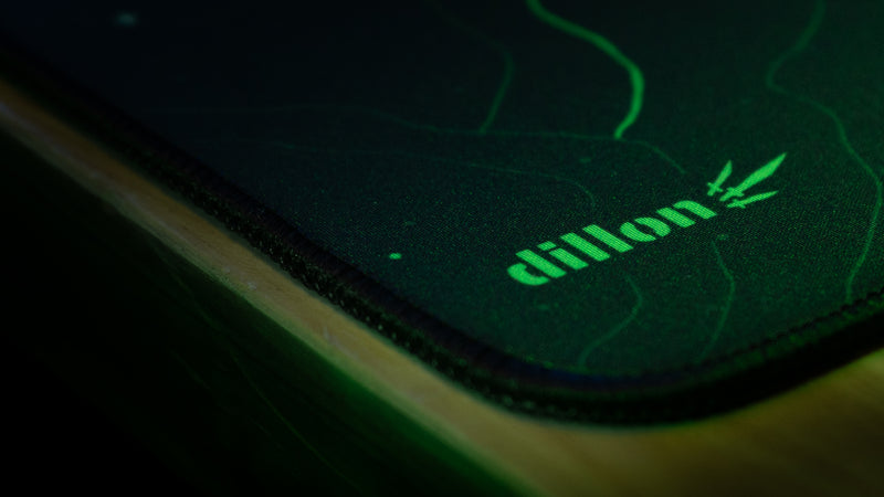 "Forest Frequency" — Dillon Deskmat
