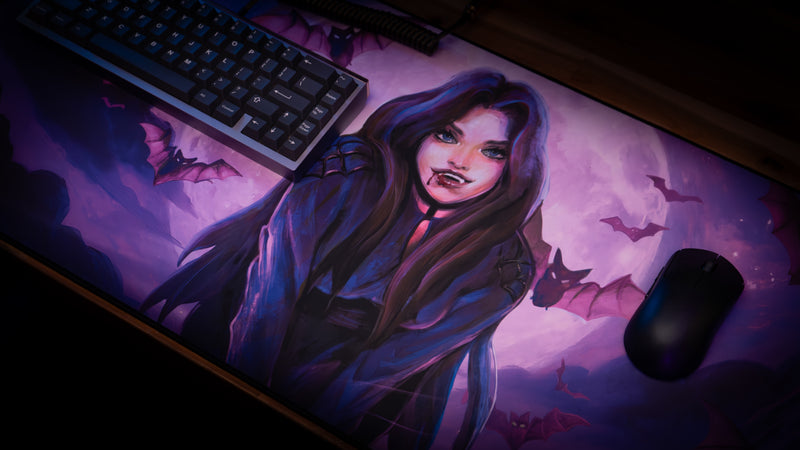 "Vampire Queen" — Rust Deskmat