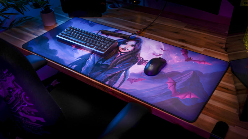 "Vampire Queen" — Rust Deskmat