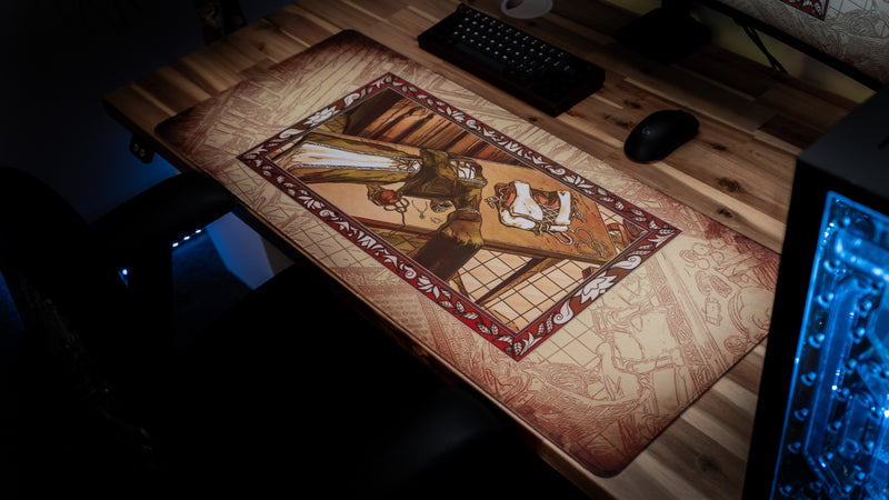 "Medieval Tailor's Tapestry" — Angelikatosh Deskmat