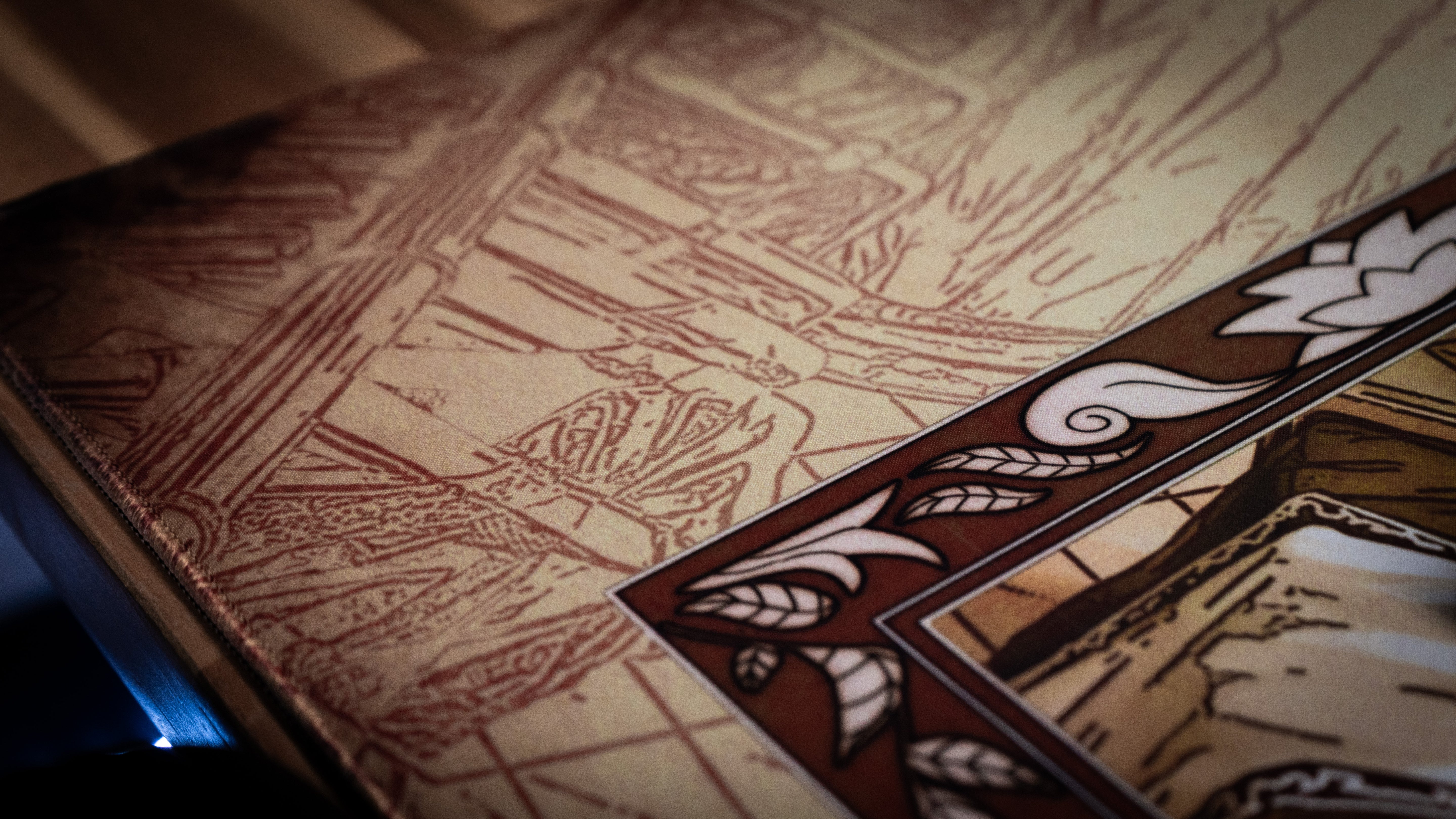 Angelikatosh "Medieval Tailor's Tapestry" Content Creator Collaboration Gaming Deskmat