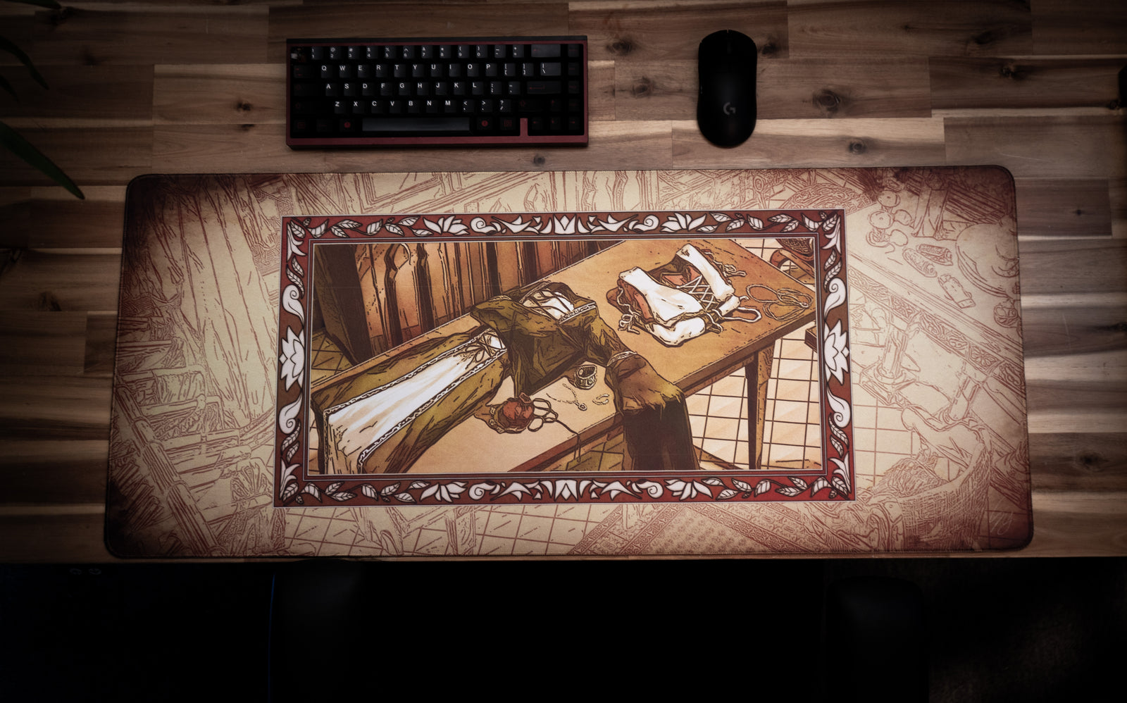 Medieval Tailor's Tapestry