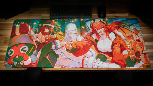 "A Zen Christmas" Zentreya XL gaming deskmat — Epic Desk