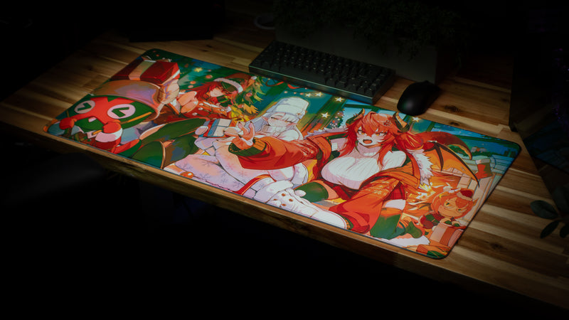 "A Zen Christmas" — Zentreya Deskmat