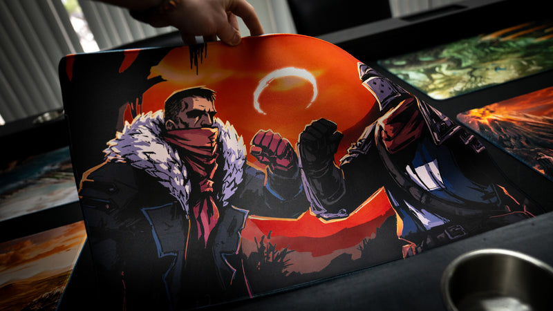 Grim Kleaper "Redemption on the Old Road" Playmat