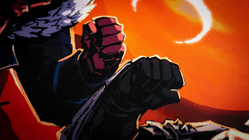 Grim Kleaper "Redemption on the Old Road" Playmat