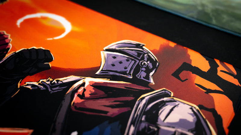 Grim Kleaper "Redemption on the Old Road" Playmat