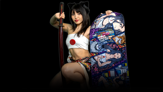 "Oyabun" Meowko XL gaming deskmat — Epic Desk