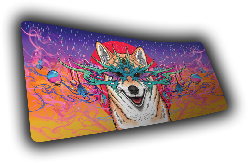 Sacred Vision Deskmat by Mat Miller – XL Gaming Mouse Pad | Spiritbound Collection