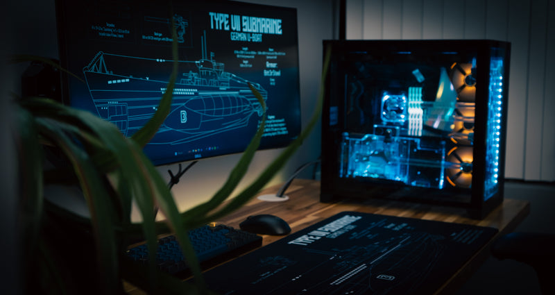 "Sealion" — Bitt3rSteel Deskmat