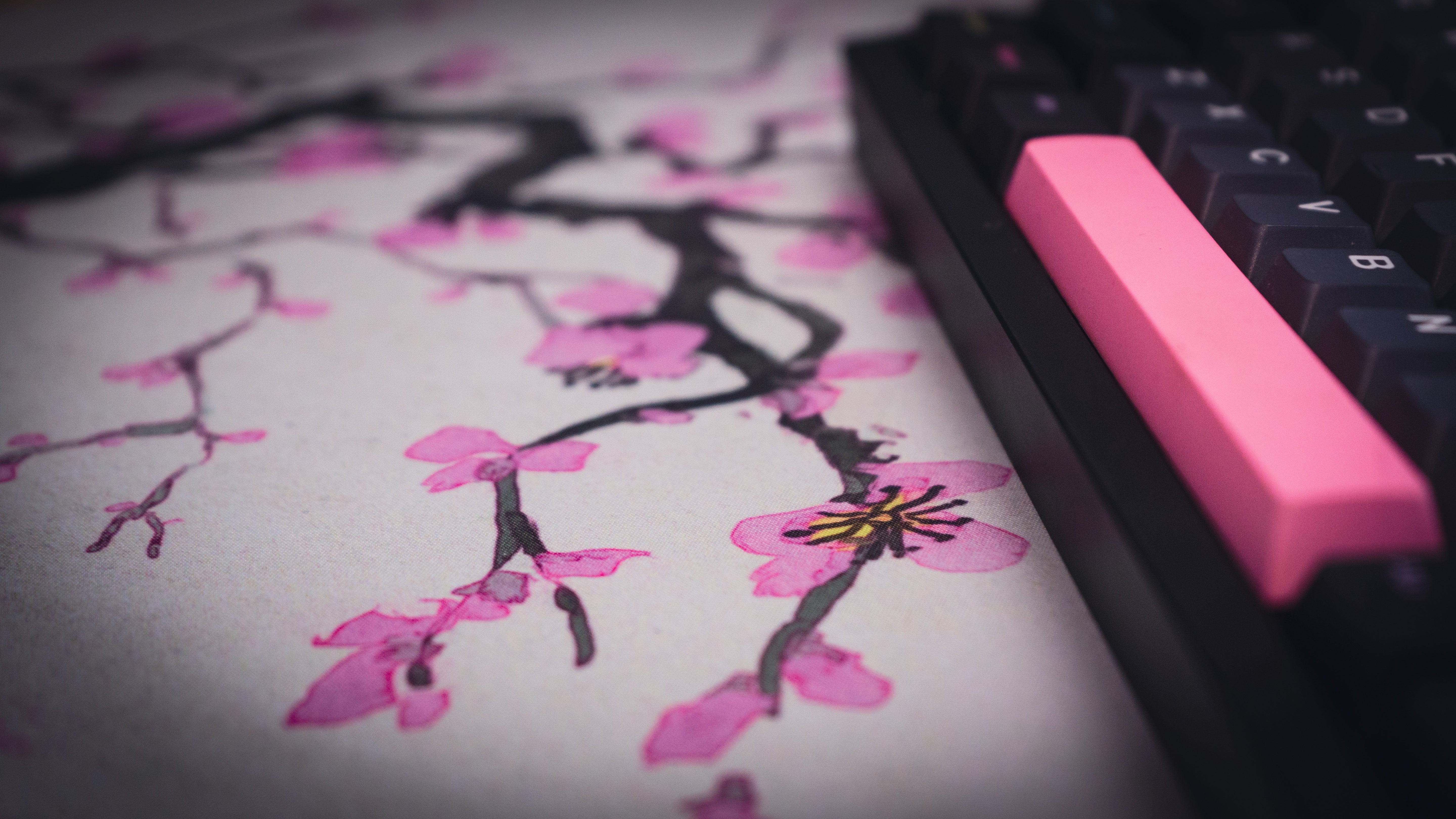 "Whispers of Sakura" Cherry Blossom Desk Mat - Limited Edition