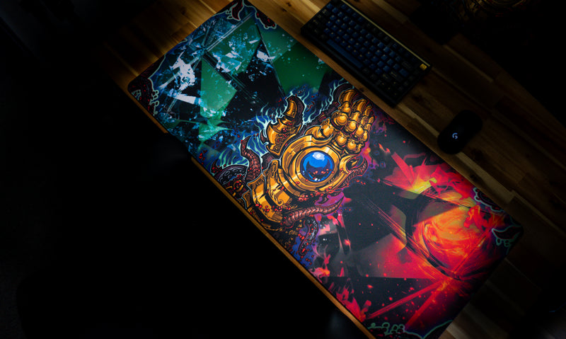 "The Void's Grip" — Zizaran Deskmat