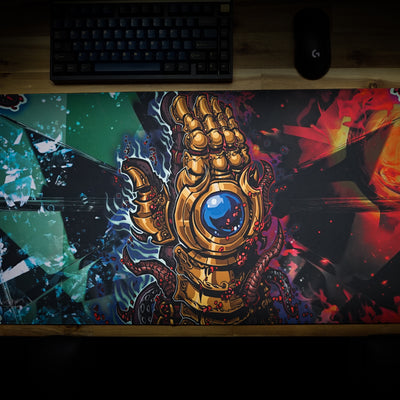Zizaran "The Void's Grip" XL Gaming Desk Mat – Limited Edition